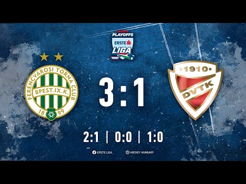 Gólösszefoglaló EL 195 - FTC-Telekom - DVTK Jegesmedvék 3-1 20230222