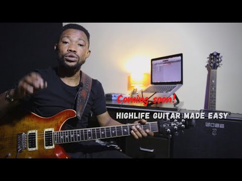 Highlife Guitar Made Easy - Bridge Technique  🎸🎇