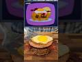 Don't Hit Snooze On The Good Morning Burger!🤤 #shorts #burger #breakfastideas #homersimpson