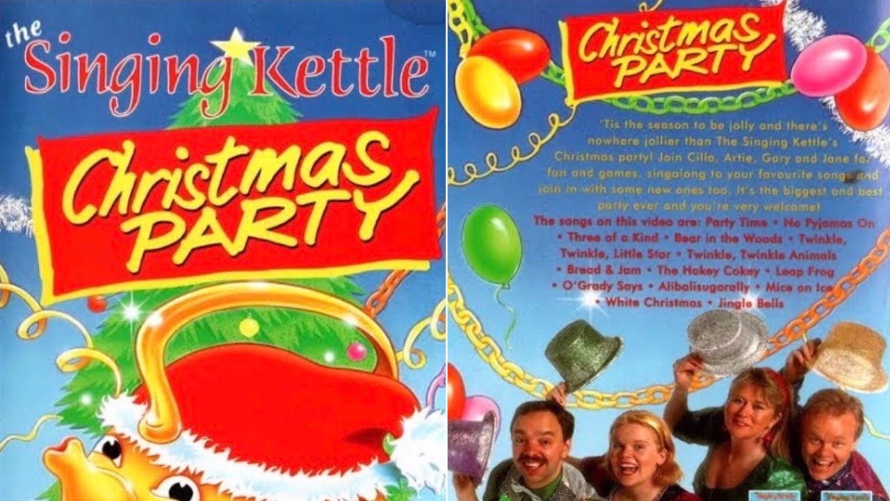 The Singing Kettle-Christmas Party VHS/DVD (1995)