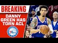 76ers Guard Danny Green Has TORN LEFT ACL During Game 6 Loss to Heat | CBS Sports HQ