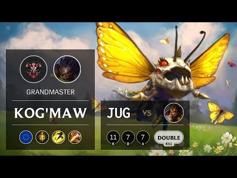 Kog'Maw Jungle vs Jarvan IV - EUW Grandmaster Patch 10.2