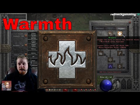 D2R Abilities & Skills - Warmth (Sorceress)
