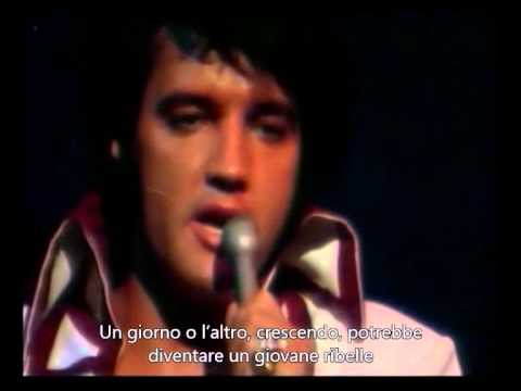 Don't Cry Daddy - In The Ghetto (live) - Elvis Presley (Sottotitolato)