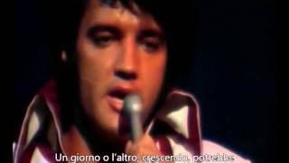 Don&#39;t Cry Daddy - In The Ghetto (live) - Elvis Presley (Sottotitolato)
