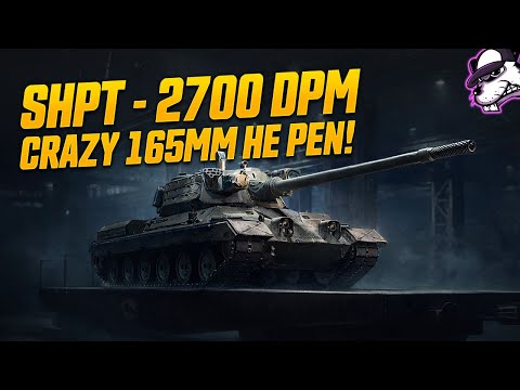 SPHT - Crazy HE Penetration & DPM! New Tier IX Premium Heavy on the Black Market!