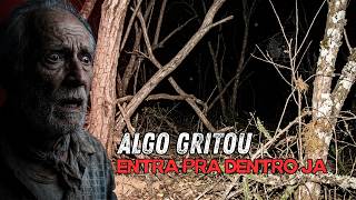 NUNCA FAÇA UMA FOGUEIRA PERTO DO MATO À NOITE...