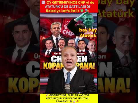 🚀 GEMİ BATIYOR, FARELER KAÇIYOR: ATATÜRKÇÜLÜK BU KADAR UCUZ MU LÂAAAN? 🚀 ! 

📢 Hani dillerden düşmeyen o büyük, o devasa ATATÜRKÇÜLÜK masalları nerede? 🚀  

📢 Seçim bitti, menfaat bitti, koltuk sallandı; hop, 6 belediye başkanı birden gemiyi terk etti. 🔥  

✨ Sorsan hepsi Atatürk'ün askeriydi, ama sıra hesaba gelince ilk kaçanlar oldu. 🔥  

✨ Bolu'daki 217 yıllık yolsuzluk davaları, patlayan istifalar. 📢 .. 🔥  

🚀 Ne oldu laan? 🔥 Atatürkçülük artık oy getirmiyor mu, kasaları doldurmuyor mu yoksa? ✨  

🚀 Menfaat maskeniz düşünce altından ne yolsuzluklar, ne dolaplar çıktı. 🚀  

💎 Acaba Türkiye’yi şimdi hangi yeni tezgahlar, hangi yeni oyunlar bekliyor? 📢  

🔥 Koltuğu gidince davasını satanlar, parayı görünce Atatürk'ü unutanlar. ✨ .. 🎯  

🚀 Yazıklar olsun bu ucuz tiyatronuza! 🚀 Arşivler unutmaz, yüzünüzdeki o kızarma asla silinmez. ✨  

🚀 Yazan: Bülent Taşgın 

🎯 #CHP #Atatürkçülük #BoluBelediyesi #TanjuÖzcan #Yolsuzluk #İstifa #Siyaset #GerçekMedya #İroni #Gündem #SonDakika #Viral 