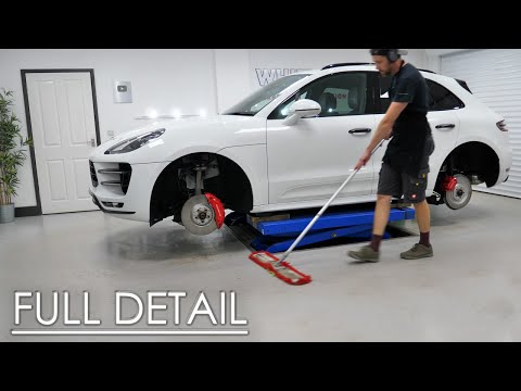 Porsche Macan Turbo. Dirty Daily Driver - Full Detail