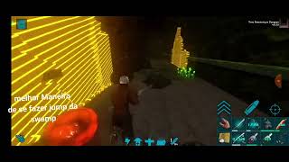 Hint Swamp jump, Dungeon. Dica para realizar o Salto da Swamp na masmorra. #arksurvivalevolvedMobile