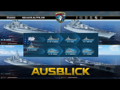 Neue US Schlachtschiff Split - Alle Infos + Standortbestimmung - deutsch - World of Warships