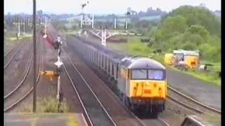 preview picture of video 'Trains at Barnetby  June 1995 a film by Fred Ivey'