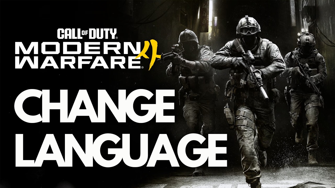 How To Change Language in Call of Duty Modern Warfare 4🎮🔥