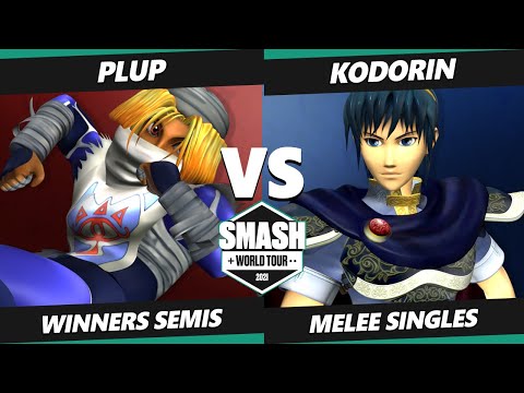 SWT NA West RF Winners Semis - Plup (Sheik) Vs. KoDoRiN (Marth) SSBM Smash Melee Tournament