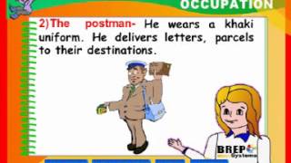 World Around Us - Occupation - The Postman ( Preschool Learning )