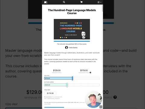 New Course Release! The Hundred-Page Language Models Course:  by Andriy Burkov #courses #ai