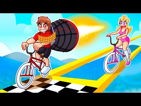 1v1 GTA 5 Race But I Rigged It To Troll MY CRAZY FAN GIRLS...