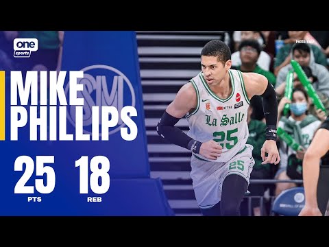 Finals MVP Mike Phillips DROPS DOUBLE-DOUBLE vs. UP | UAAP SEASON 88 MEN’S BASKETBALL FINALS G3