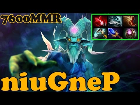 Dota 2 - niuGneP 7600 MMR Plays Leshrac vol 2# - Pub Match Gameplay
