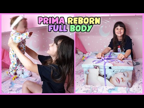La nostra prima reborn con corpo intero!