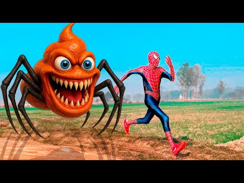 Spider-Man and the Evil Spider Poop - Full Superhero Movie