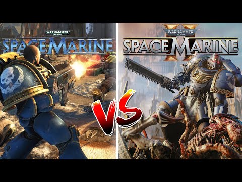 Space Marine vs Space Marine 2 - Direct Comparison