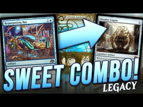 THE BLUE BIRTHING POD! Repurposing Bay + Paradoxical Outcome Combo MTG Legacy | Magic: The Gathering