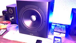 Video thumbnail for Edifier S351DB $300 2.1 System Full Volume Bass by TheJomeister