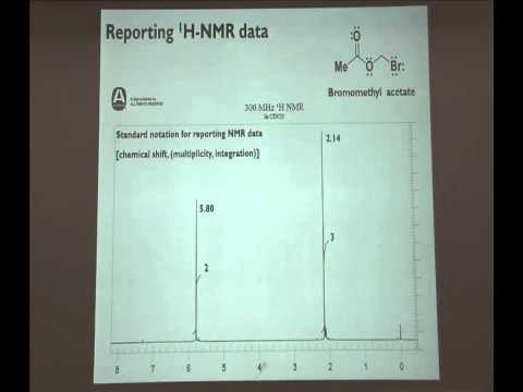 CHEM 344 1H-NMR Lecture 1