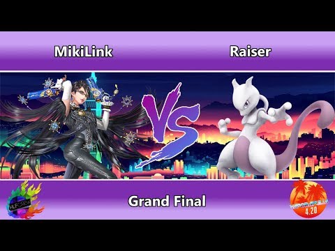 Vaporapulia 4.20 Bari - Raiser(Mewtwo) vs MikiLink(Bayonetta) Grand Final