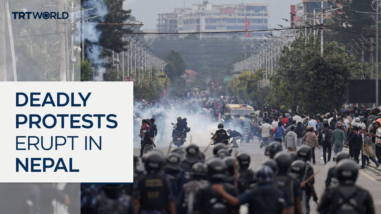 Deadly protests erupt in Nepal after social media ban
