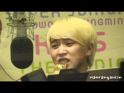 [Fancam] 120628 Sukira Sungmin - 'Sea of Love' lip-sync
