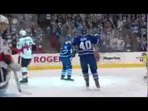 Raymond 1-0 Goal - Maple Leafs vs. Senators - Oct/5/2013