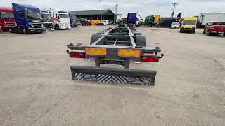 Semi-remorque porte-conteneurs Panav NV35C VIN 166 | Image 4 - Autoline