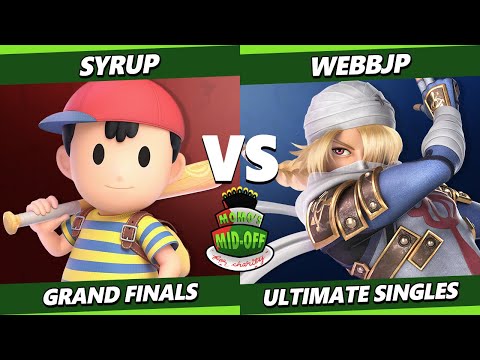 Momo's Mid-Off GRAND FINALS - Syrup (Ness) Vs. WebbJP (Sheik) SSBU Ultimate Tournament