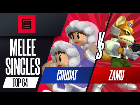 Chudat vs Zamu - Top 64 Melee Singles - G8 | Ice Climbers vs Fox