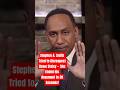 Dawn Staley Ended Stephen A. Smith's Disrespectful Argument in 30 Seconds #StephenASmith #DawnStaley