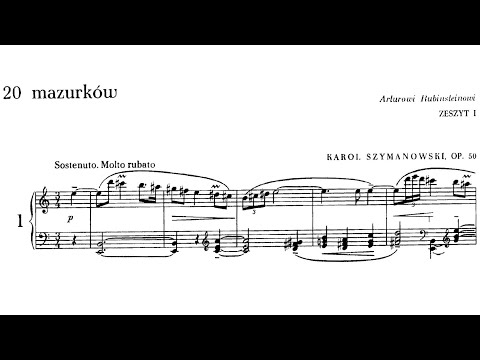 Karol Szymanowski - Complete Mazurkas, Opp. 50 and 62