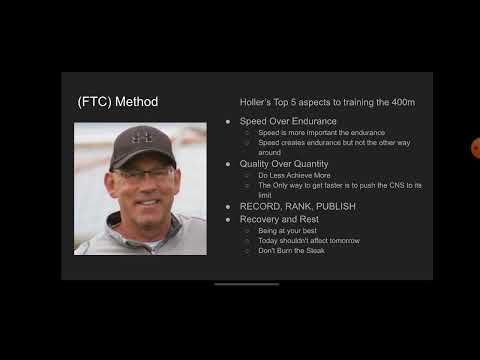 How to make your self a 400m sprinter