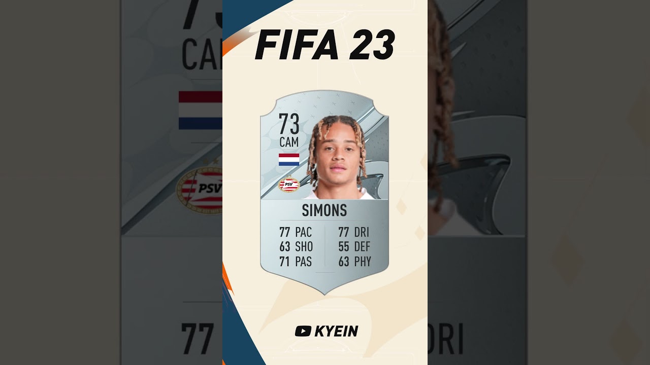 Xavi Simons - FIFA Evolution (FIFA 22 - EAFC 26)