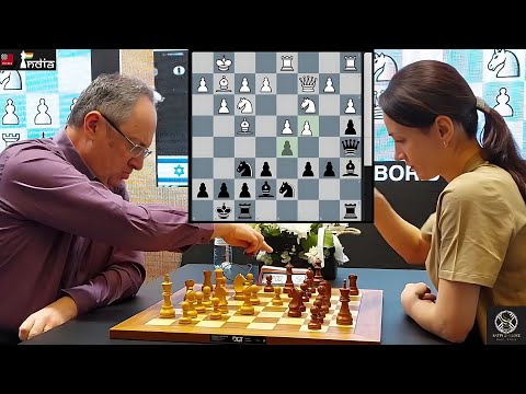 A Defensive Deadlock | Boris Gelfand vs Kateryna Lagno | Satty Zhuldyz Blitz