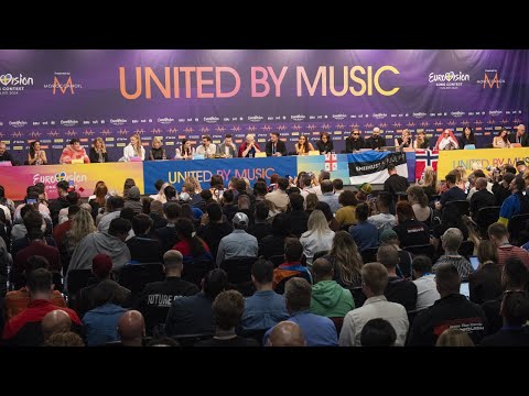 Eurovision Press conference Semi 2 finalists
