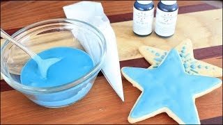 icing for sugar cookies with powdered sugar and milk