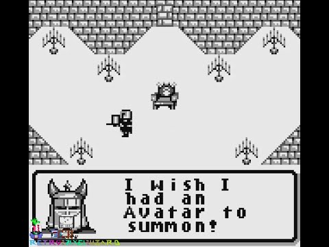 Ultima: Runes of Virtue II (Gameboy) - Gameplay