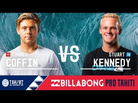 Conner Coffin vs. Stuart Kennedy - Round Two, Heat 9 - Billabong Pro Tahiti 2017
