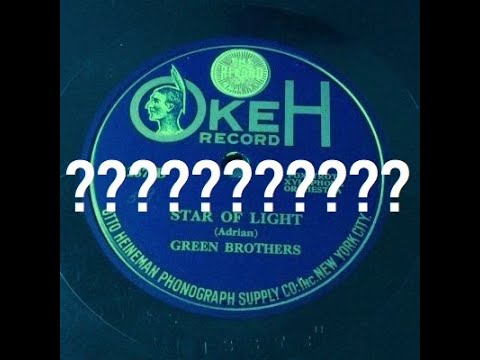 "Manyana" [Mañana - Tomorrow] by the Green Brothers' Novelty Band - 1920