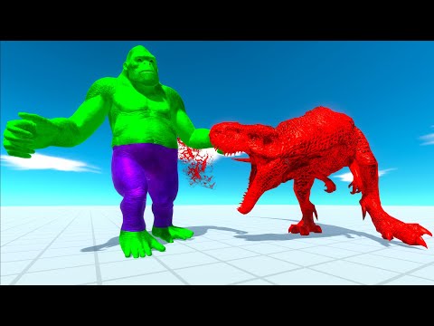 HULK GORO THE GIANT vs EVERY UNIT   Animal Revolt Battle Simulator