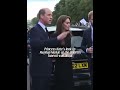 Kate Look To Meg At Queen Funeral Walkabout #kate