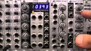 Video thumbnail for Modular Wild Presents PROFILE-Tiptop Audio Z2040 LP VCF by Modular Wild