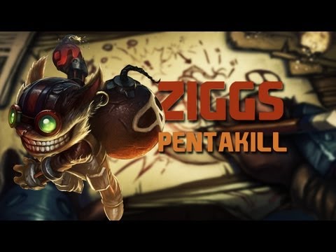 First Time Ziggs Pentakill